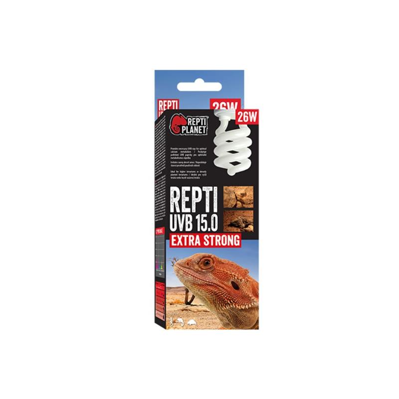 Lampa Repti Planet Bulb UVB 15.0 26W - imagine 3